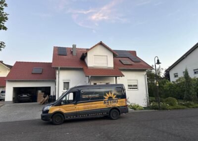 10,68 kWp Photovoltaikanlage auf einem Ziegeldach